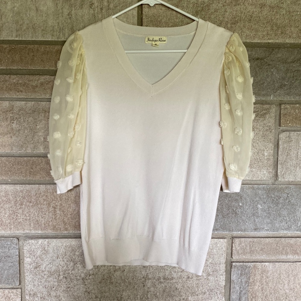Indigo Rose top